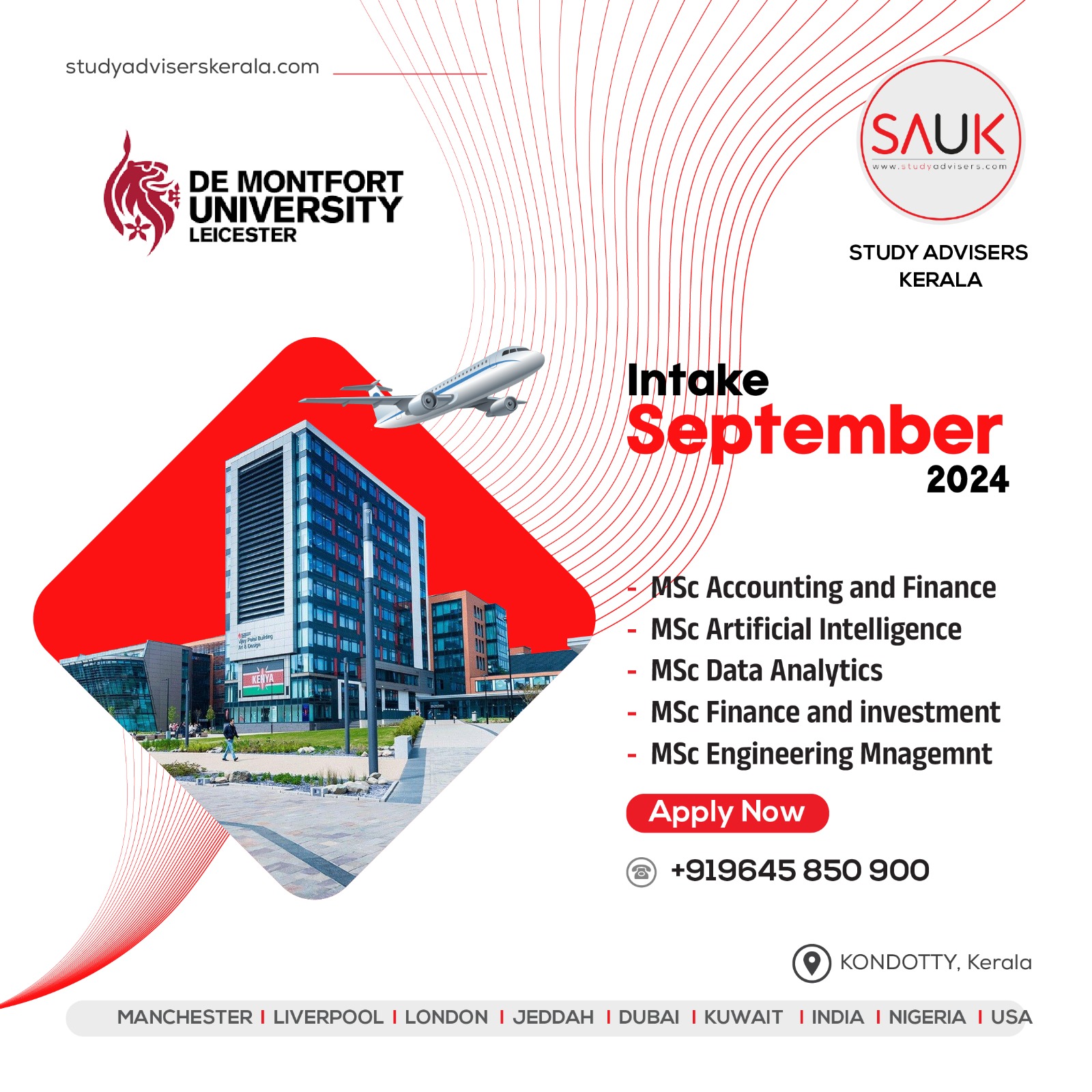 Sauk Study Advisers Kerala - KONDOTTY